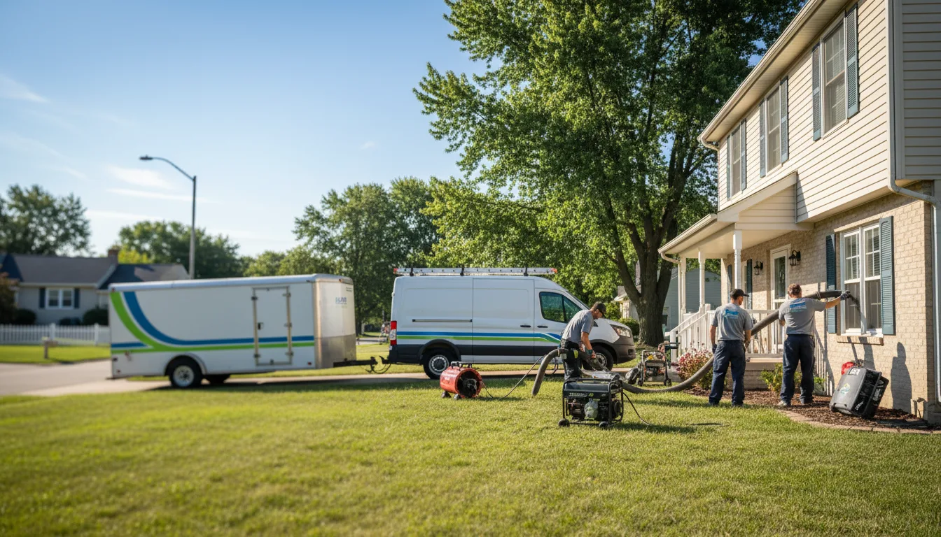 Flooded Basement Restoration And Cleanup With Repair in Newell, IA near me
